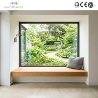 MULTISHADES Panneaux de verre fixés sur mesure en gros, finition thermolaquée de qualité supérieure, acier inoxydable pour l'architecture extérieure moderne