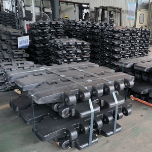 Pattini per cingoli in acciaio fuso ad alta resistenza personalizzati per gru cingolate Link-Belt LS228HSL Lattice Boom - Product Image 2