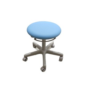 Height Adjustable Round Bar <b>Stool</b> With Rubber Shell Gas Spring And Ring Handle For <b>Office</b> Use - Product Image 5