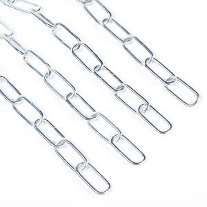 <span class=keywords><strong>Cadena</strong></span> de Seguridad Antirrobo para Motocicleta y <span class=keywords><strong>Bicicleta</strong></span> DIN5685A, <span class=keywords><strong>Cadena</strong></span> de Eslabones Cortos Galvanizada, <span class=keywords><strong>Cadena</strong></span> Metálica de Fijación - Product Image 6