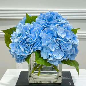 Hortensias artificiales al por mayor de alta calidad para bodas y decoración del hogar para Navidad - Product Image 2