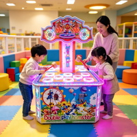 Machine de jeu d'arcade Whack-a-Mole à monnayeur pour plusieurs joueurs, pour enfants de 6 ans, avec marteau souris, pour centre de jeux et jeux de rédemption