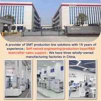 Chaîne de montage SMT entièrement automatique à grande vitesse avec PLC pour une automatisation intelligente et une efficacité de production de PCB améliorée