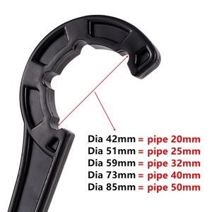 20/25/<span class=keywords><strong>32</strong></span>/40/50mm PE Tuyau Rapide Connecteur Compression Raccord Clé Tube Réparation Outil Clé - Product Image 2