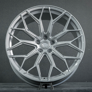 Heavy Duty Customized Logo Hot Sale 17inch 18inch 19inch 20inch Custom <b>Polished</b> Forged Aluminum <b>Car</b> Wheels 5x112 5x114.3 - Product Image 3
