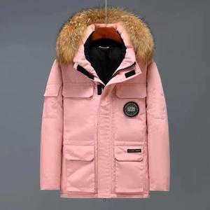 Chaqueta Bomber con Capucha <span class=keywords><strong>para</strong></span> <span class=keywords><strong>Hombre</strong></span> y Mujer, Ropa de Calle, Ropa de Trabajo de Invierno, Gruesa, Cálida, Resistente al Frío, Rellena, Dropshipping <span class=keywords><strong>para</strong></span> Transmisiones en Vivo - Product Image 4