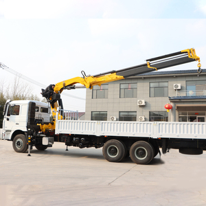Grúa elevadora de pluma articulada <span class=keywords><strong>autopropulsada</strong></span> Grúa montada en camión hidráulico de 8-25 toneladas - Product Image 4
