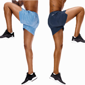 Shorts de course à séchage rapide de haute qualité, imprimés avec des motifs multicolores, shorts pour garçons, shorts pour hommes - Product Image 2