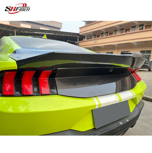 Couvercle de coffre en fibre de carbone Mustang pour <span class=keywords><strong>Ford</strong></span> Mustang S650 2024, couvercle de coffre modifié en fibre de carbone SA - Product Image 5