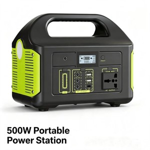 Centrale Électrique Portable 500W à Énergie Solaire, Stockage d'Énergie, Batterie LiFePO4 Rechargeable, Onde Sinusoïdale Pure, Multifonction, Utilisation Extérieure, Démarrage d'Urgence - Product Image 2