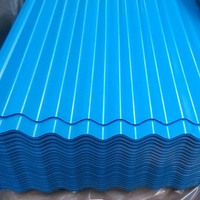 Tôle de toiture en métal ASTM, matériau d'isolation thermique, tôle de toiture en acier galvanisé ondulé pour l'Asie du Sud-Est