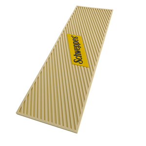Tapete de Barra de Silicona Grueso Minimalista, Tapete de Barra de Silicona con Logotipo 3D Personalizado, Ranura de Drenaje Diagonal, Tapete Impermeable para Derrames de Barra - Product Image 2