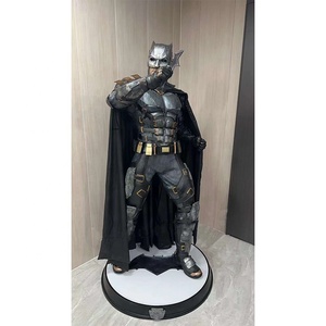 Estatua de Batman de tamaño real en fibra de vidrio de <span class=keywords><strong>DC</strong></span> COMIC <span class=keywords><strong>Super</strong></span> <span class=keywords><strong>Heroes</strong></span>, escultura de resina de Batman para decoración - Product Image 1