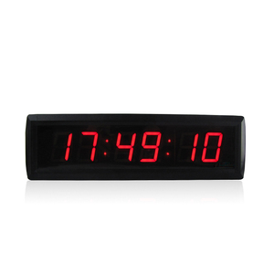 Fábrica al por mayor electrónica 1,8 pulgadas pantalla LED cuenta regresiva temporizador Digital escritorio Reloj de pared para interior gimnasio Oficina decoración del hogar - Product Image 1
