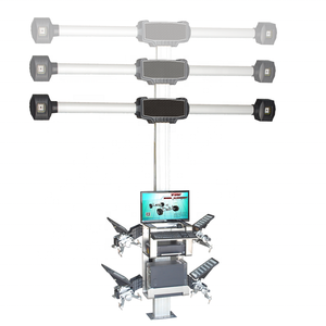 PULI 3D Achsvermessungsgerät PL-3D-5555PU Auto-Kamera Achsvermessungssystem für Sturz 10°, Spurverbreiterung 20°, Spurweite 20° - Product Image 1