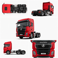 Camion tracteur d'occasion Shacman X5000 6x4 à couple élevé, 550 CV, remis à neuf, pour une efficacité logistique accrue