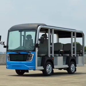 Xe buýt du lịch Điện 11 chỗ với khung thân nhôm và sàn chống trượt cho dịch vụ lâu dài - Product Image 6