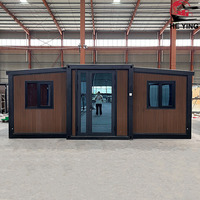 Casa Móvil Prefabricada de Acero de 40 pies x 20 pies, Marca HEYING, Precio Bajo, Diseño Moderno, Garantía de 3 Años, Estructura Transpirable