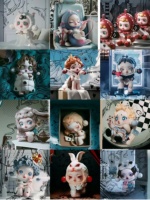 Figurines d'action officielles et authentiques SKULLPANDA Popmart Everyday Wonderland en PVC, boîte mystère de 12 pièces, 32 cm, personnages mignons et personnalisables