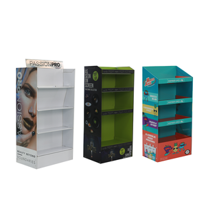 Đầy đủ màu sắc in ấn sàn giấy hiển thị tùy chỉnh <span class=keywords><strong>Pop</strong></span> khuyến mãi các tông hiển thị thực phẩm đứng - Product Image 6