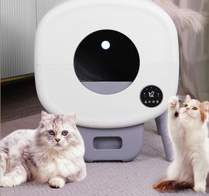 Gaby Large Capacity Open Top Self Wifi Cleaning <b>Litter</b> Box APPControl Automatic <b>Litter</b> Box with Dual Safety Sensors Antiv - Product Image 2