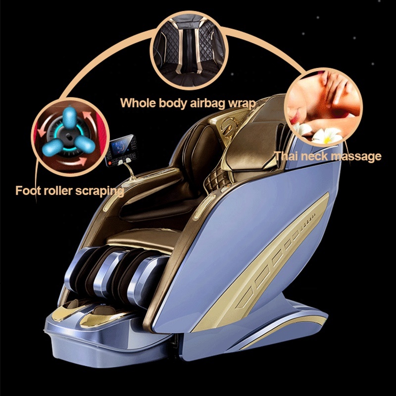 Ningdecrius Factory Wholesale Deluxe Zero Gravity Full Body Shiatsu Recliner Foot SPA Electric Office Capsule 4D Massage Chair