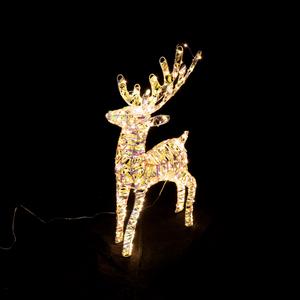 RENARD EN LASER ET PVC AVEC 300 LUMIÈRES LED BLANC CHAUD HA. 75CM - Product Image 1