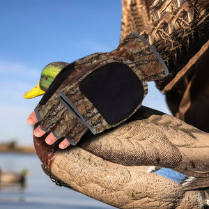 Durable Design Men Women Waterproof Warm Half-Finger <strong>Camouflage</strong> Outdoor Adventures Use Winter Hunting <strong>Gloves</strong> for Fishing - Product Image 4