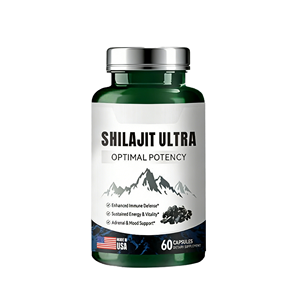 Cápsulas de Shilajit Ultra Orgánicas y Naturales para el Cuidado de la Salud Masculina, Mejoran la Inmunidad, Ricas en Ácido Fúlvico y Minerales Esenciales - Product Image 1