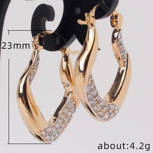 Eleganti Orecchini Pendenti Geometrici per Donne, Gioielli Minimalisti Scintillanti alla Moda - Product Image 5