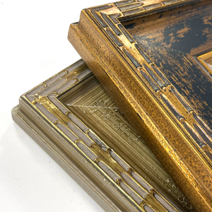 Kostenlose Probe OEM ODM 67W x 27H Bunter antiker TV-Rahmen Ölgemälde Holz Bilderrahmen für die Inneneinrichtung - Product Image 1