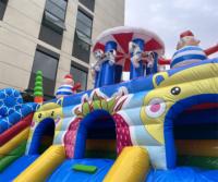 Château gonflable commercial sur le thème personnalisé, en PVC, pour enfants, location pour fêtes, parc d'attractions, jeux de jardin GOLDEN