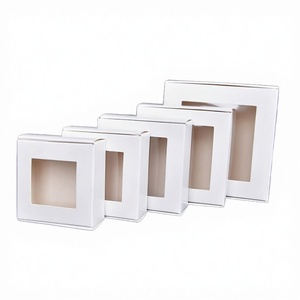 Wholesale Custom <b>White</b> Paperboard Soap <b>Boxes</b> with Matt Lamination Recyclable Square Packaging for <b>Gift</b> & Craft - Product Image 3