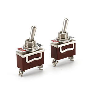 Wintai-Tech จีน2แก๊งสวิตช์2Way สลับสีน้ำตาลสลับกับขั้วสกรูสลับเปิดสวิตช์ - Product Image 1