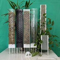 Piquets de soutien pour plantes d'intérieur, bâtons de croissance pour plantes grimpantes, poteaux en plastique pour plantes, fournitures de jardinage