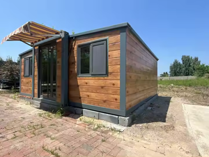 Maison de luxe extensible, Tiny House préfabriquée, Cabine à ossature préfabriquée, Maison conteneur pliable pour les vacances, Vente chaude, Immobilier - Product Image 3