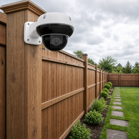 Caméra PTZ dôme extérieure WiFi 5MP avec boîtier ABS étanche et vision nocturne IR