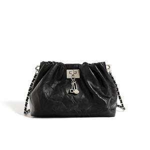 Bolso de Mensajero de Cuero Genuino Plegado de Alta Gama Retro 2025, Estilo Vintage, de Hombro o Cruzado, Elegante para Mujer - Product Image 2