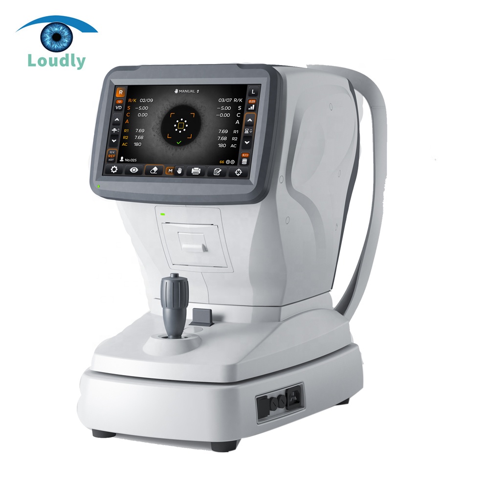 100% новый громко брендовые оптические очки клиника 9 дюймов Цвет авторефрактометр FA-8000