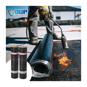Membrane d'<span class=keywords><strong>étanchéité</strong></span> en bitume SBS, caoutchouc butyle HDPE, type torche, garantie 5 ans, pour réparation de fuites de <span class=keywords><strong>toiture</strong></span> – Approvisionnement direct usine - Product Image 4