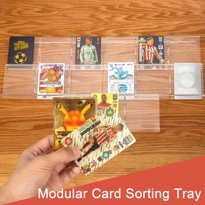 15-slot khay thẻ Acrylic hiện đại tổ chức cho nhà/văn phòng lưu trữ thẻ hiển thị trong cửa hàng bách hóa bán lẻ Kệ quần áo - Product Image 3