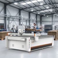Machine de découpe à couteau oscillant automatique CNC numérique à plateau plat pour carton, boîte en carton, carton ondulé
