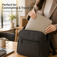 Sac à ordinateur portable en cuir pas cher en gros, mallette d'affaires multifonctionnelle avec logo métallique personnalisé pour hommes et femmes