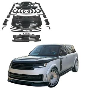 Msy Body kit para Land Rover Range Rover <span class=keywords><strong>Vogue</strong></span> <span class=keywords><strong>2023</strong></span> + Car Body Kit Front Lip Bumper Grill Engine Bonnet Difusor trasero BodyKit - Product Image 1