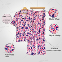 Peignoir long en modal de haute qualité personnalisé par le fabricant, chemise de nuit confortable en bambou, vêtements de nuit pour femmes, vêtements d'intérieur