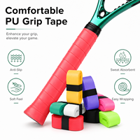 Cinta de Agarre para Raqueta de Bádminton, Pickleball, Tenis y Pádel de Alta Calidad, Suave, Absorbente de Sudor, Antideslizante, Personalizada