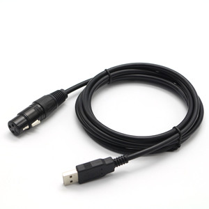 Cable Serial FTDI RS485 USB a XLR de 3 Pines Hembra, Cable de Micrófono, Adaptador de Audio Profesional para Micrófonos y Mezcladoras - Product Image 4