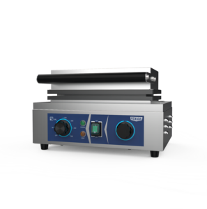 Machine à gaufres carrées à deux plaques antiadhésives, équipement <span class=keywords><strong>professionnel</strong></span> pour la vente en gros de snacks, prix bas - Product Image 1