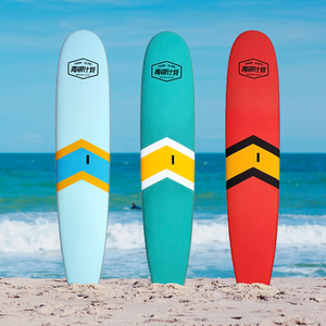 Manufacture Customized Color Soft Top <b>Surfing</b> Board With Plastic Fins EPS Core Water Sports <b>Surfing</b> Gear Soft Top Long Board Man - Product Image 1