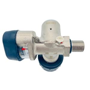 Scott tipo (Sherwood) valvola <span class=keywords><strong>SCBA</strong></span> M18 * 1.5 G5/8 con piccolo volantino di bloccaggio rotondo nero - Product Image 6